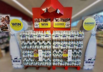 Promotiemateriaalin de winkel